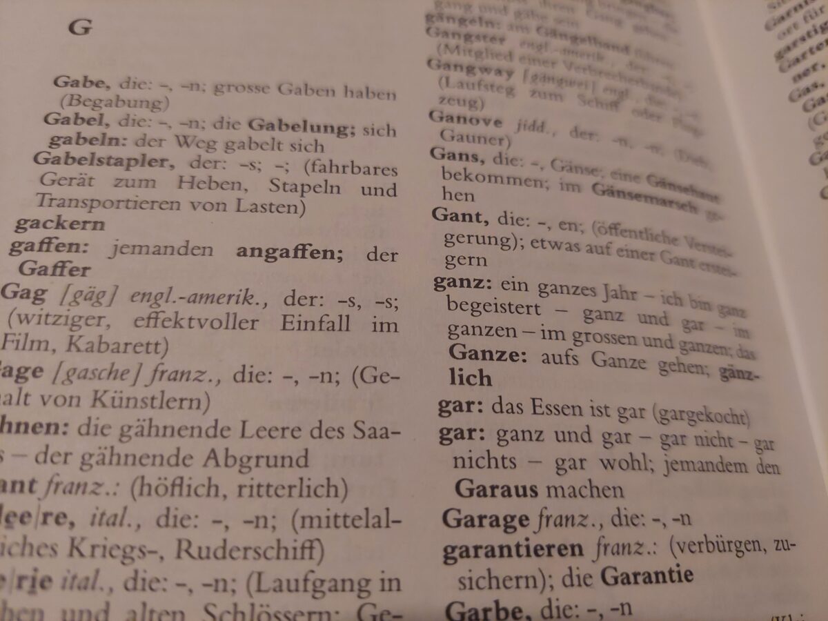 «Das schönste deutsche Wort»